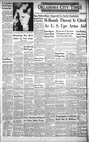 Oklahoma City Times (Oklahoma City, Okla.), Vol. 64, No. 169, Ed. 2 Saturday, August 22, 1953