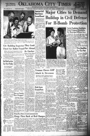 Oklahoma City Times (Oklahoma City, Okla.), Vol. 64, No. 189, Ed. 3 Tuesday, September 15, 1953
