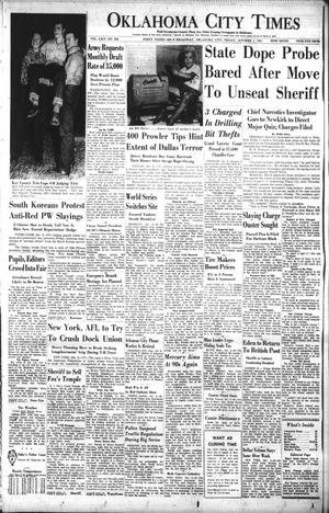 Primary view of object titled 'Oklahoma City Times (Oklahoma City, Okla.), Vol. 64, No. 204, Ed. 3 Friday, October 2, 1953'.