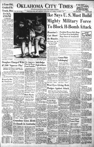 Oklahoma City Times (Oklahoma City, Okla.), Vol. 64, No. 207, Ed. 1 Tuesday, October 6, 1953