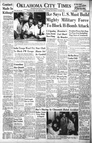 Oklahoma City Times (Oklahoma City, Okla.), Vol. 64, No. 207, Ed. 3 Tuesday, October 6, 1953