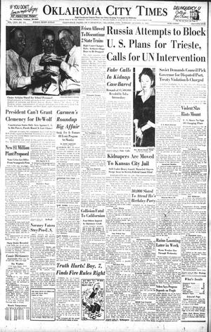 Oklahoma City Times (Oklahoma City, Okla.), Vol. 64, No. 213, Ed. 3 Tuesday, October 13, 1953