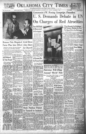 Oklahoma City Times (Oklahoma City, Okla.), Vol. 64, No. 230, Ed. 3 Monday, November 2, 1953