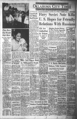 Oklahoma City Times (Oklahoma City, Okla.), Vol. 64, No. 233, Ed. 2 Thursday, November 5, 1953