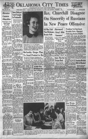 Oklahoma City Times (Oklahoma City, Okla.), Vol. 64, No. 259, Ed. 3 Saturday, December 5, 1953