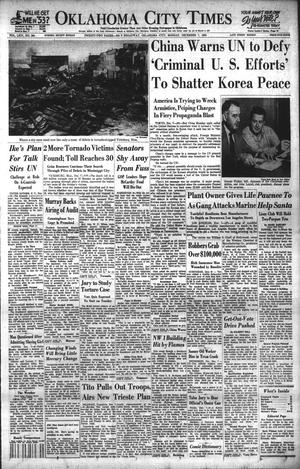 Oklahoma City Times (Oklahoma City, Okla.), Vol. 64, No. 260, Ed. 4 Monday, December 7, 1953