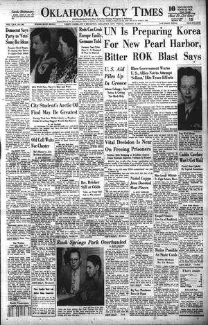 Oklahoma City Times (Oklahoma City, Okla.), Vol. 64, No. 288, Ed. 4 Friday, January 8, 1954
