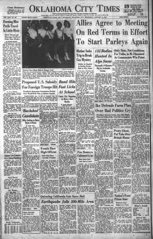 Oklahoma City Times (Oklahoma City, Okla.), Vol. 64, No. 292, Ed. 3 Wednesday, January 13, 1954