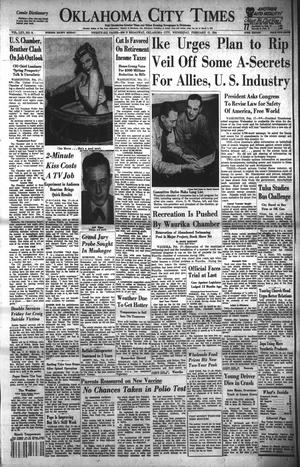 Oklahoma City Times (Oklahoma City, Okla.), Vol. 65, No. 9, Ed. 3 Wednesday, February 17, 1954