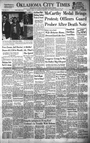 Oklahoma City Times (Oklahoma City, Okla.), Vol. 65, No. 13, Ed. 1 Monday, February 22, 1954