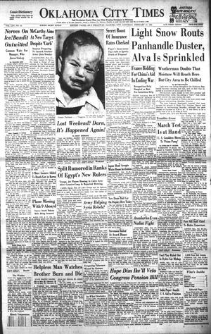 Oklahoma City Times (Oklahoma City, Okla.), Vol. 65, No. 18, Ed. 4 Saturday, February 27, 1954