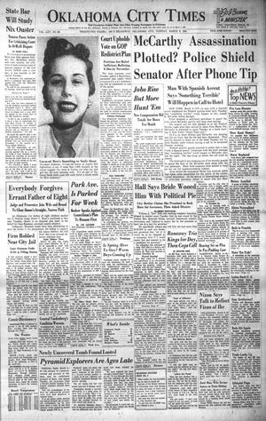 Oklahoma City Times (Oklahoma City, Okla.), Vol. 65, No. 26, Ed. 1 Tuesday, March 9, 1954