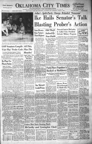 Oklahoma City Times (Oklahoma City, Okla.), Vol. 65, No. 27, Ed. 1 Wednesday, March 10, 1954