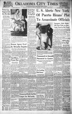 Oklahoma City Times (Oklahoma City, Okla.), Vol. 65, No. 34, Ed. 4 Thursday, March 18, 1954