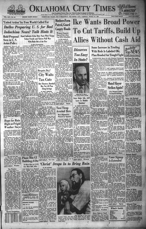 Oklahoma City Times (Oklahoma City, Okla.), Vol. 65, No. 44, Ed. 1 Tuesday, March 30, 1954
