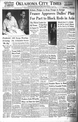 Oklahoma City Times (Oklahoma City, Okla.), Vol. 64, No. 57, Ed. 3 Wednesday, April 14, 1954