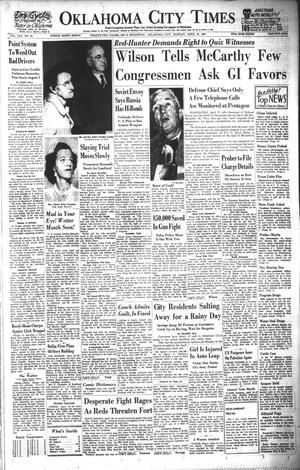 Oklahoma City Times (Oklahoma City, Okla.), Vol. 64, No. 61, Ed. 1 Monday, April 19, 1954