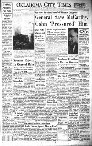 Oklahoma City Times (Oklahoma City, Okla.), Vol. 64, No. 64, Ed. 1 Thursday, April 22, 1954