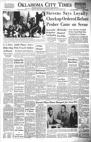 Oklahoma City Times (Oklahoma City, Okla.), Vol. 64, No. 65, Ed. 4 Friday, April 23, 1954