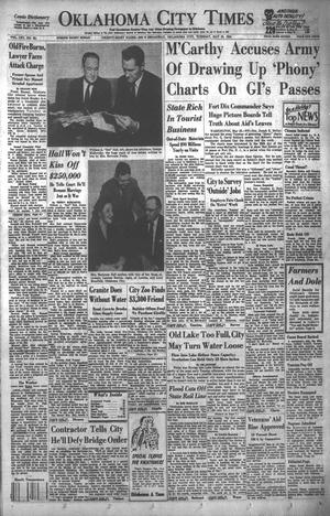 Oklahoma City Times (Oklahoma City, Okla.), Vol. 65, No. 92, Ed. 1 Tuesday, May 25, 1954