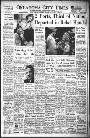 Oklahoma City Times (Oklahoma City, Okla.), Vol. 65, No. 114, Ed. 3 Saturday, June 19, 1954