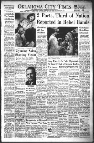 Oklahoma City Times (Oklahoma City, Okla.), Vol. 65, No. 114, Ed. 4 Saturday, June 19, 1954