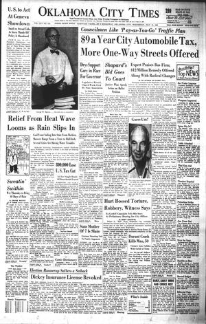 Oklahoma City Times (Oklahoma City, Okla.), Vol. 65, No. 135, Ed. 1 Wednesday, July 14, 1954