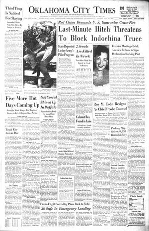 Oklahoma City Times (Oklahoma City, Okla.), Vol. 65, No. 140, Ed. 4 Tuesday, July 20, 1954