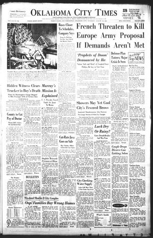 Oklahoma City Times (Oklahoma City, Okla.), Vol. 65, No. 166, Ed. 1 Thursday, August 19, 1954