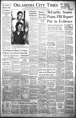 Oklahoma City Times (Oklahoma City, Okla.), Vol. 65, No. 185, Ed. 1 Friday, September 10, 1954