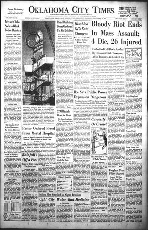 Oklahoma City Times (Oklahoma City, Okla.), Vol. 65, No. 196, Ed. 1 Thursday, September 23, 1954