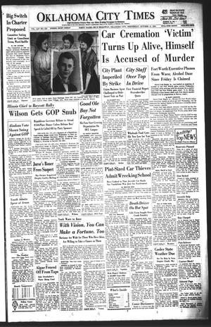 Oklahoma City Times (Oklahoma City, Okla.), Vol. 65, No. 213, Ed. 1 Wednesday, October 13, 1954