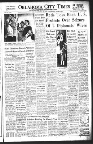 Oklahoma City Times (Oklahoma City, Okla.), Vol. 65, No. 225, Ed. 4 Wednesday, October 27, 1954