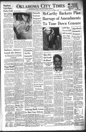 Oklahoma City Times (Oklahoma City, Okla.), Vol. 65, No. 238, Ed. 4 Thursday, November 11, 1954