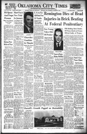 Oklahoma City Times (Oklahoma City, Okla.), Vol. 65, No. 249, Ed. 4 Wednesday, November 24, 1954