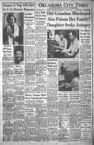 Oklahoma City Times (Oklahoma City, Okla.), Vol. 65, No. 255, Ed. 3 Wednesday, December 1, 1954