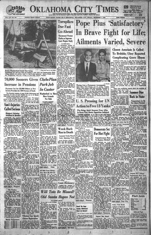 Oklahoma City Times (Oklahoma City, Okla.), Vol. 65, No. 257, Ed. 3 Friday, December 3, 1954