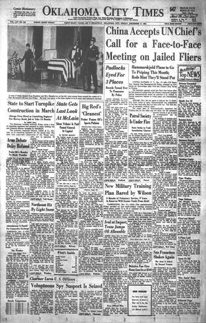 Primary view of object titled 'Oklahoma City Times (Oklahoma City, Okla.), Vol. 65, No. 269, Ed. 1 Friday, December 17, 1954'.