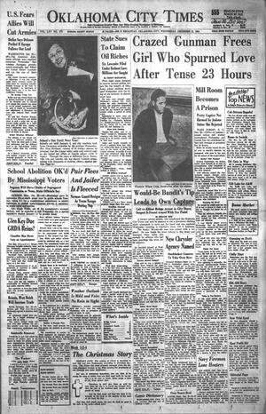 Primary view of object titled 'Oklahoma City Times (Oklahoma City, Okla.), Vol. 65, No. 273, Ed. 1 Wednesday, December 22, 1954'.