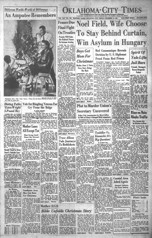 Oklahoma City Times (Oklahoma City, Okla.), Vol. 65, No. 275, Ed. 4 Friday, December 24, 1954
