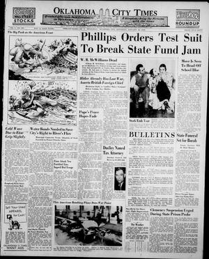 Oklahoma City Times (Oklahoma City, Okla.), Vol. 50, No. 207, Ed. 3 Saturday, January 20, 1940
