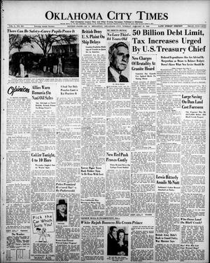 Oklahoma City Times (Oklahoma City, Okla.), Vol. 50, No. 209, Ed. 4 Tuesday, January 23, 1940