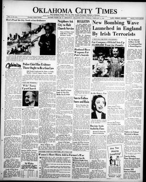 Oklahoma City Times (Oklahoma City, Okla.), Vol. 50, No. 221, Ed. 4 Tuesday, February 6, 1940
