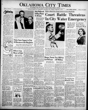 Oklahoma City Times (Oklahoma City, Okla.), Vol. 50, No. 227, Ed. 4 Tuesday, February 13, 1940