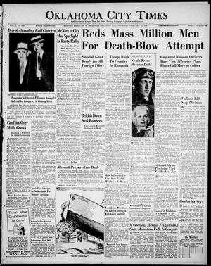 Oklahoma City Times (Oklahoma City, Okla.), Vol. 50, No. 235, Ed. 2 Thursday, February 22, 1940