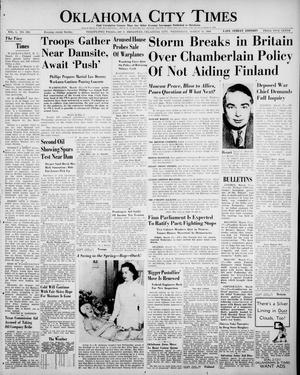 Oklahoma City Times (Oklahoma City, Okla.), Vol. 50, No. 252, Ed. 3 Wednesday, March 13, 1940