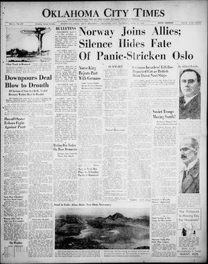 Oklahoma City Times (Oklahoma City, Okla.), Vol. 50, No. 277, Ed. 2 Thursday, April 11, 1940