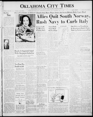 Oklahoma City Times (Oklahoma City, Okla.), Vol. 50, No. 295, Ed. 3 Thursday, May 2, 1940
