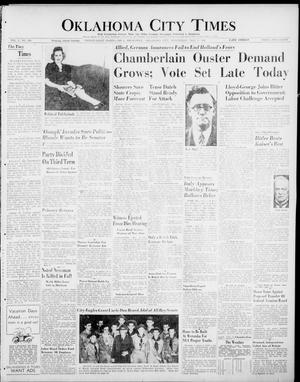 Oklahoma City Times (Oklahoma City, Okla.), Vol. 50, No. 300, Ed. 3 Wednesday, May 8, 1940