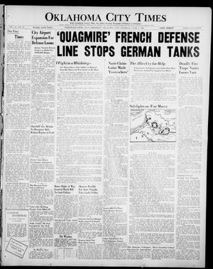 Oklahoma City Times (Oklahoma City, Okla.), Vol. 51, No. 13, Ed. 3 Thursday, June 6, 1940